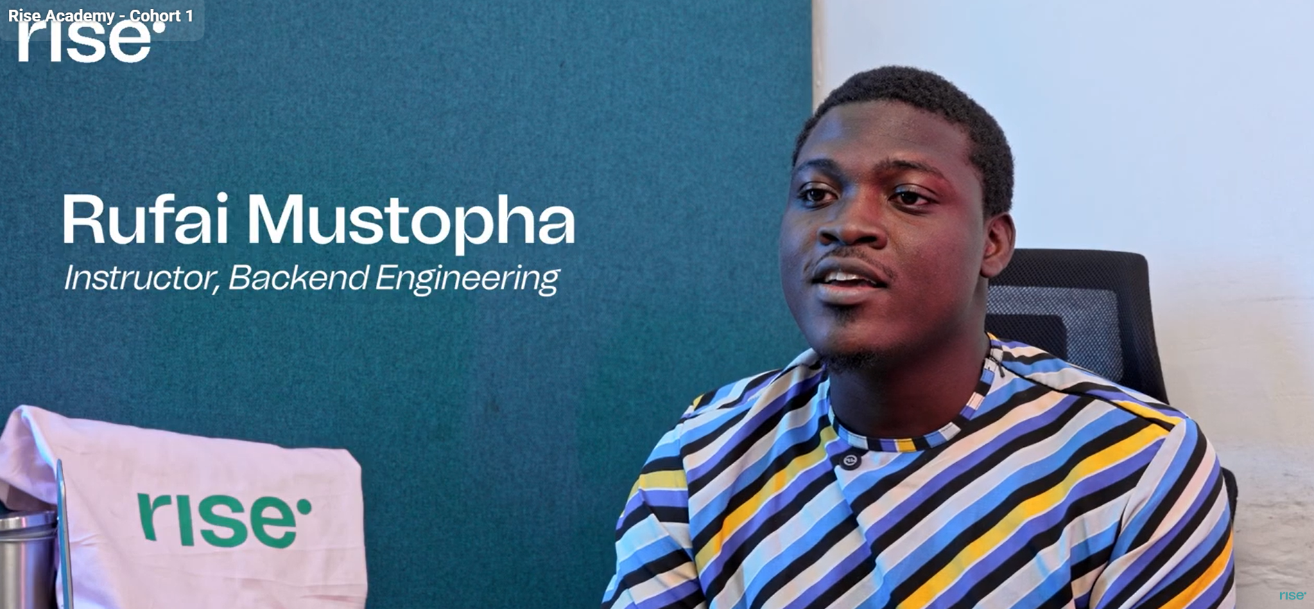 Rufai Mustapha - Instructor, Backend Engineering
